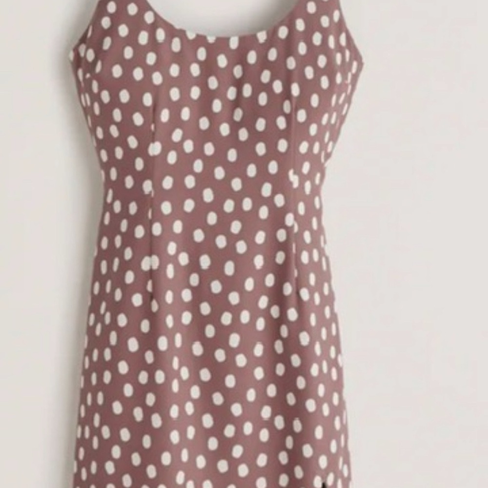 Abercrombie & Fitch Chocolate Polka Dot Dress